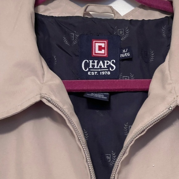 Men’s Chaps lightweight bomber jacket size XL - Picture 5 of 10